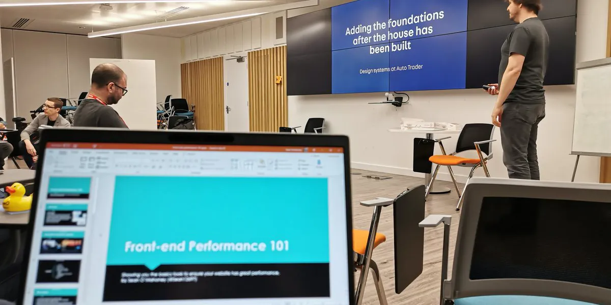 Front-end Web Performance 101 Talk