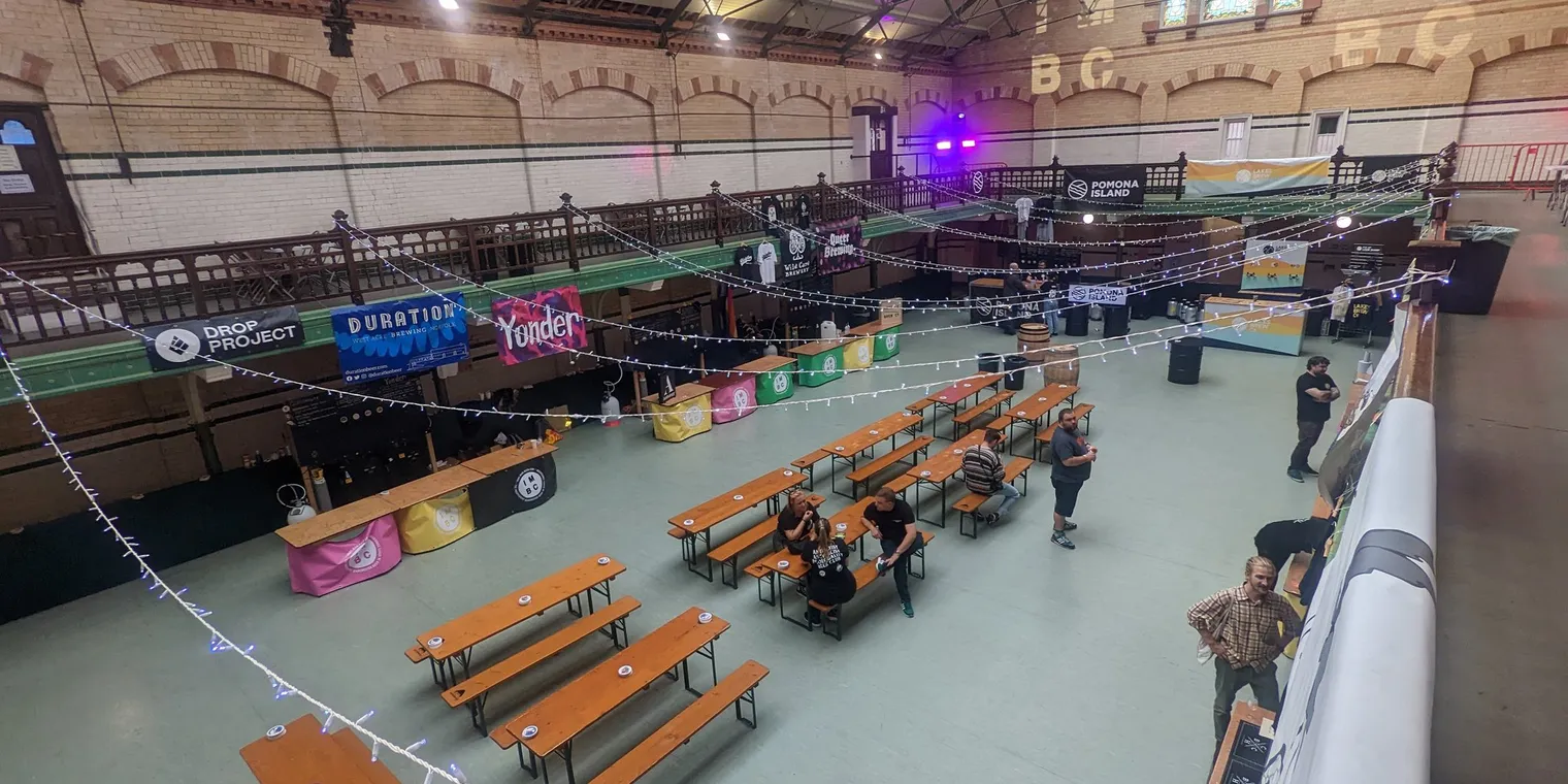 Volunteered at the Independent Manchester Beer Convention (IMBC)