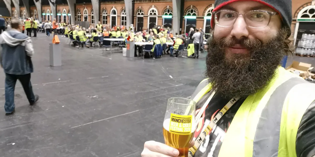 Volunteered for the CAMRA's Manchester Beer & Cider Festival