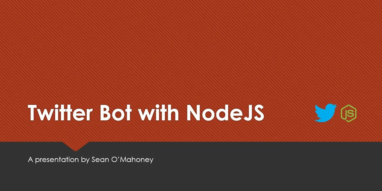 Twitter Bot in NodeJS (MMU Computing Society)